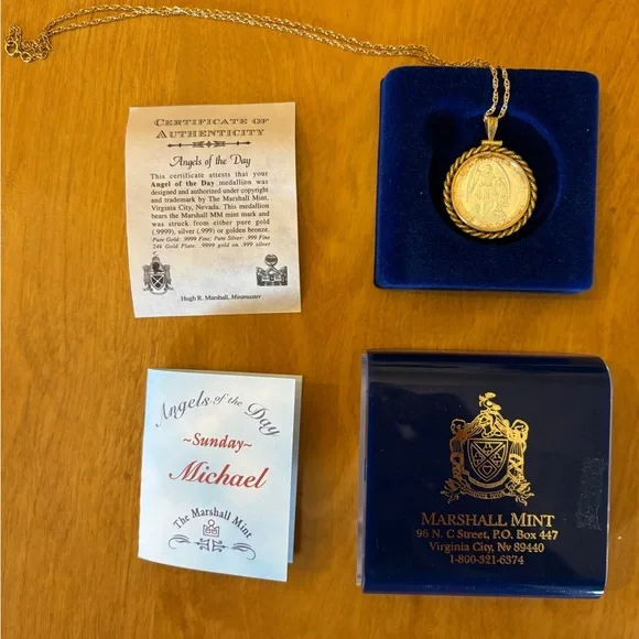 Archangel Michael Necklace - Picture 5 of 5